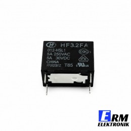 HF32F 24V Röle – 10A, SPDT (1 Form A) – Endüstriyel Uygulamalar İçin