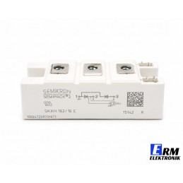 Semikron SKKH162/16E – 1600V, 160A Çift Tristör Modülü (SEMIPACK® 2)