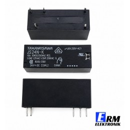 JS24-K 24V Röle – 8A SPDT (1 Form C) – Kombi ve Otomasyon Uyumlu]()