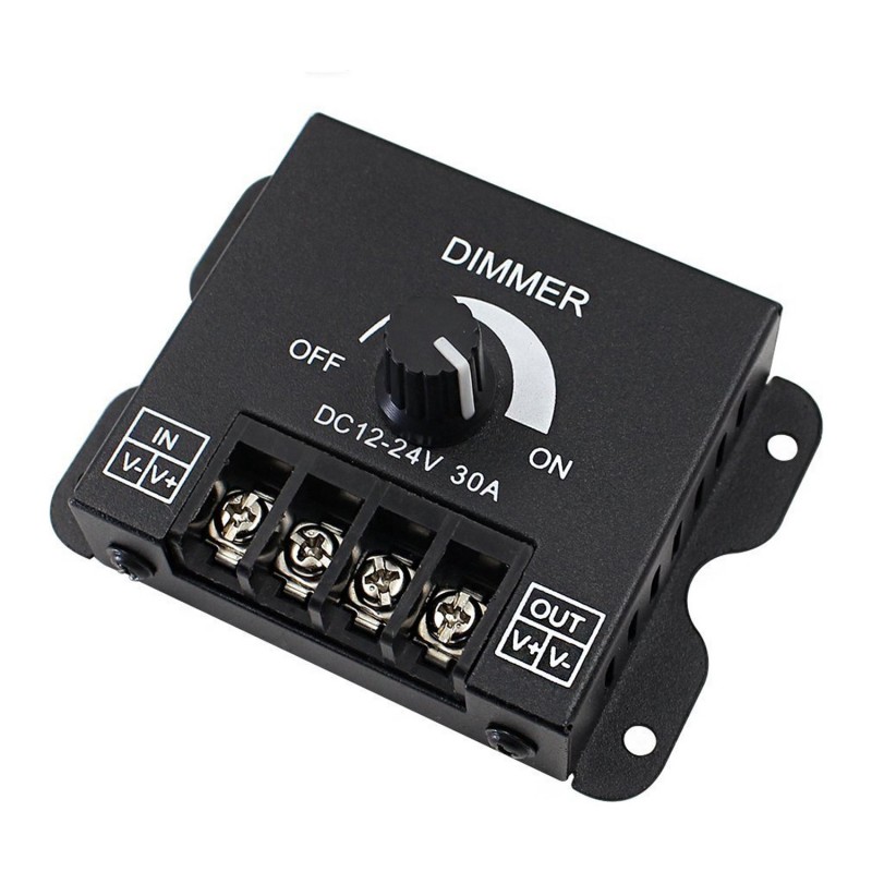 Manuel LED Dimmer 30 Amper | LED Kısma ve Parlaklık Arttırıcı Cihaz