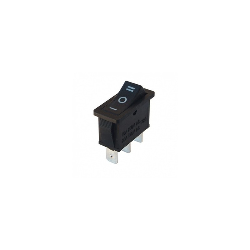 IC‑117 Tekli Dar Işıksız Yaylı Anahtar ON/OFF/ON 3P