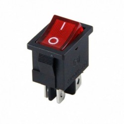 IC‑119 Mini Işıklı Anahtar ON/OFF 4P