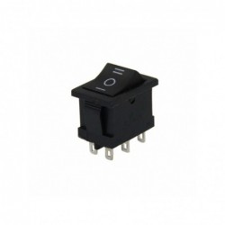 IC-123-6 Mini Işıksız Anahtar ON/OFF/ON 6P