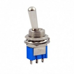 IC‑148E Toggle Switch – ON‑OFF, 3 Pin, MTS‑102L (Panel Montajlı Mini Toggle)