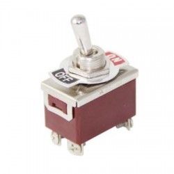 IC‑156A Toggle Switch Büyük Boy ON‑OFF 4P Vidalı Yaylı