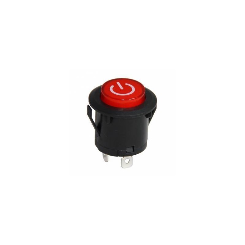 IC 180E 26MM YAYLI ROCKER BUTON ISIKSIZ POWER IC 180E 26MM YAYLI ROCKER BUTON ISIKSIZ POWER